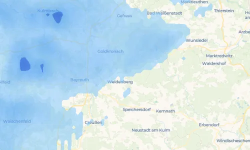 Regenradar Vorschaubild - Aktuelle Niederschläge in Rügersberg und Umgebung