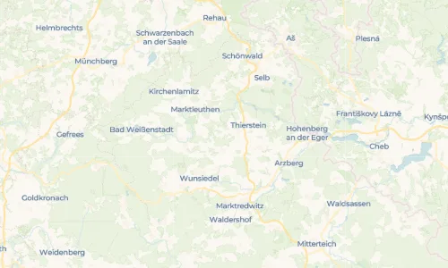 Regenradar Vorschaubild - Aktuelle Niederschläge in Rügersgrün und Umgebung