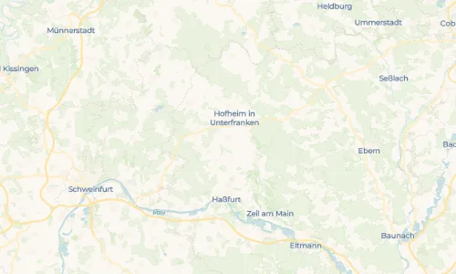 Regenradar Vorschaubild - Aktuelle Niederschläge in Rügheim und Umgebung