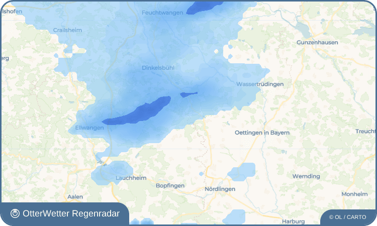 OtterWetter Regenradar-Widget Rühlingstetten