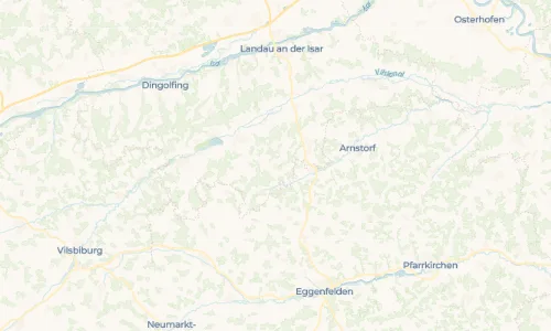 Regenradar Ruhstorf: aktuelle Niederschläge in Ruhstorf und Umgebung, Stand 17. Oktober 2026 um 12:35 Uhr