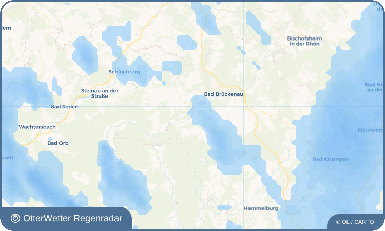 OtterWetter Regenradar-Widget Rupboden