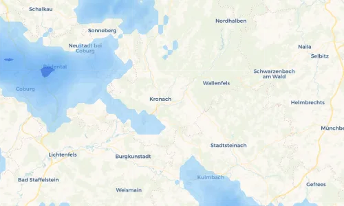 Regenradar Vorschaubild - Aktuelle Niederschläge in Ruppen und Umgebung