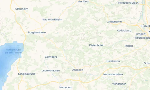 Regenradar Vorschaubild - Aktuelle Niederschläge in Ruppersdorf und Umgebung