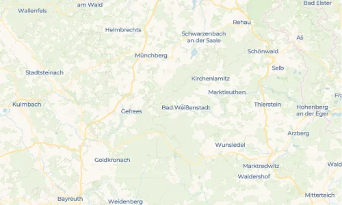 Regenradar Vorschaubild - Aktuelle Niederschläge in Ruppertsgrün und Umgebung