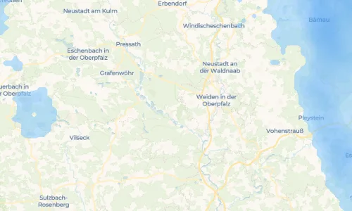 Regenradar Vorschaubild - Aktuelle Niederschläge in Rupprechtsreuth und Umgebung