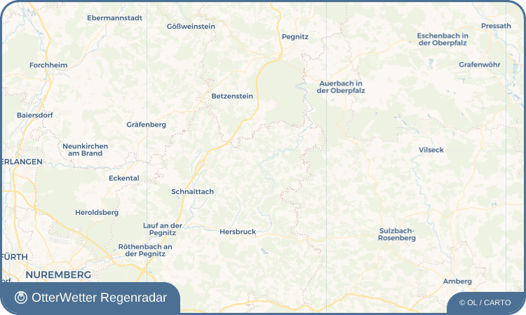 OtterWetter Regenradar-Widget Rupprechtstegen