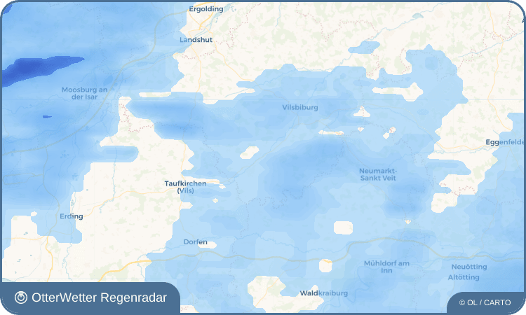 OtterWetter Regenradar-Widget Ruprechtsberg