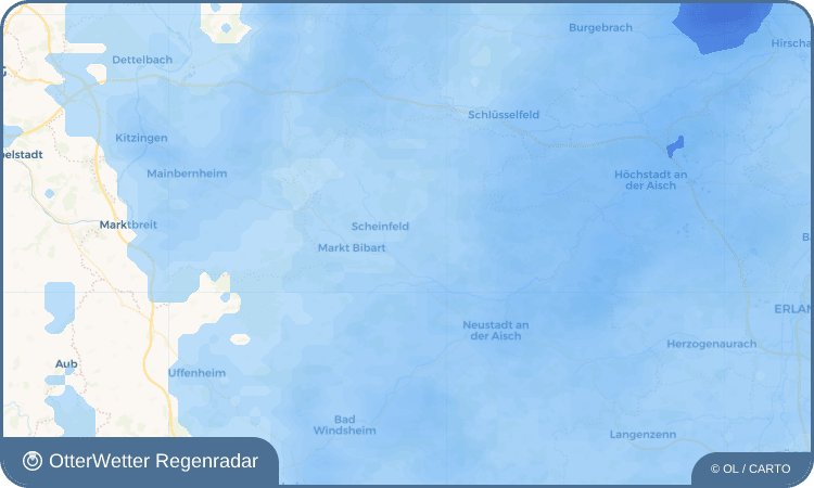 Wetter-Widget-Vorschau mit Vorhersagedaten für Ruthmannsweiler