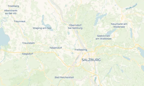Regenradar Vorschaubild - Aktuelle Niederschläge in Saaldorf und Umgebung