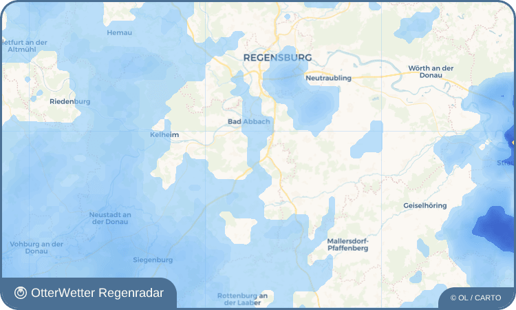 OtterWetter Regenradar-Widget Saalhaupt
