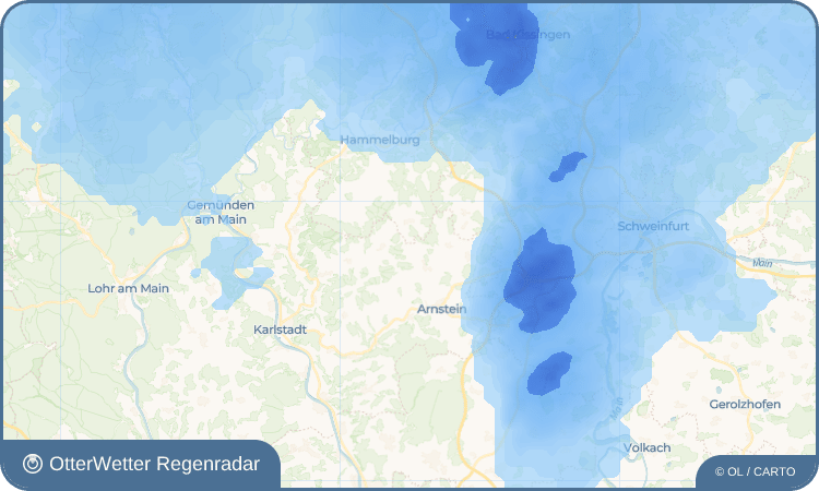 OtterWetter Regenradar-Widget Sachserhof