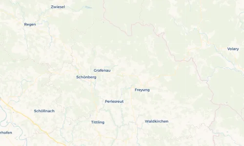 Regenradar-Vorschau: aktuelle Niederschläge in Saldenau und Umgebung