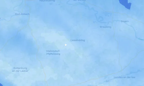 Regenradar Vorschaubild - Aktuelle Niederschläge in Sallach und Umgebung