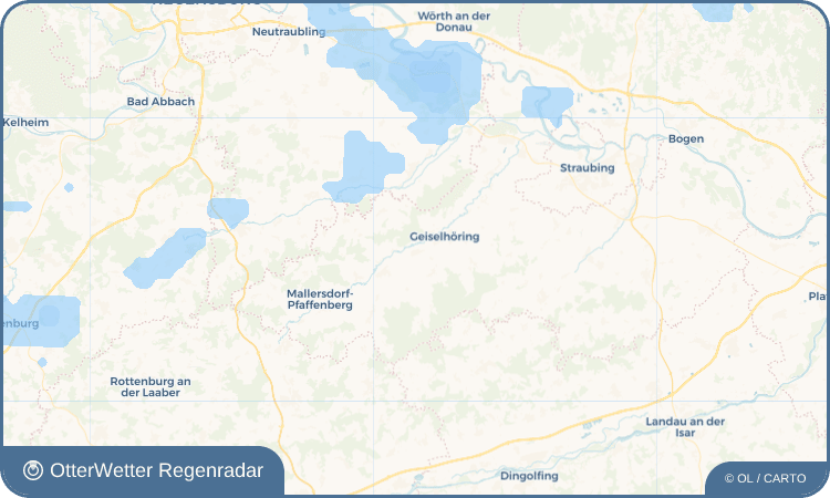 OtterWetter Regenradar-Widget Sallach