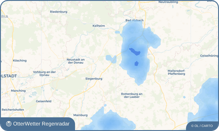Wetter-Widget-Vorschau mit Vorhersagedaten für Sallingberg