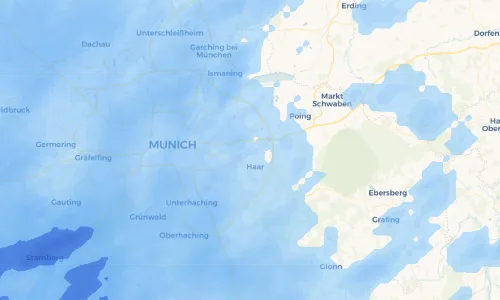 Regenradar Vorschaubild - Aktuelle Niederschläge in Salmdorf und Umgebung