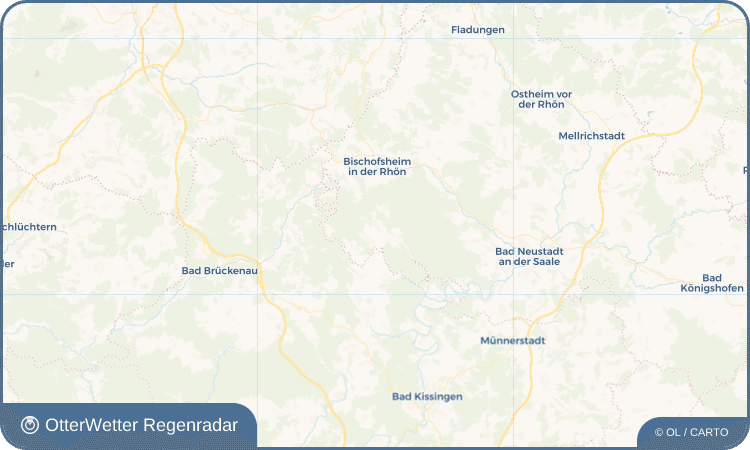 OtterWetter Regenradar-Widget Sandberg