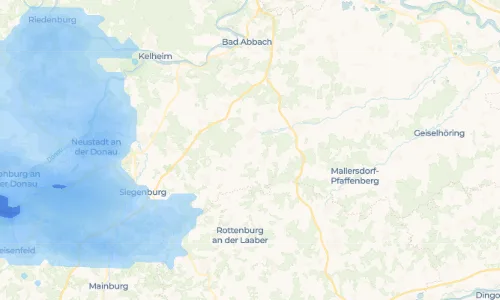 Regenradar Sandsbach: aktuelle Niederschläge in Sandsbach und Umgebung, Stand 26. Oktober 2026 um 2:25 Uhr