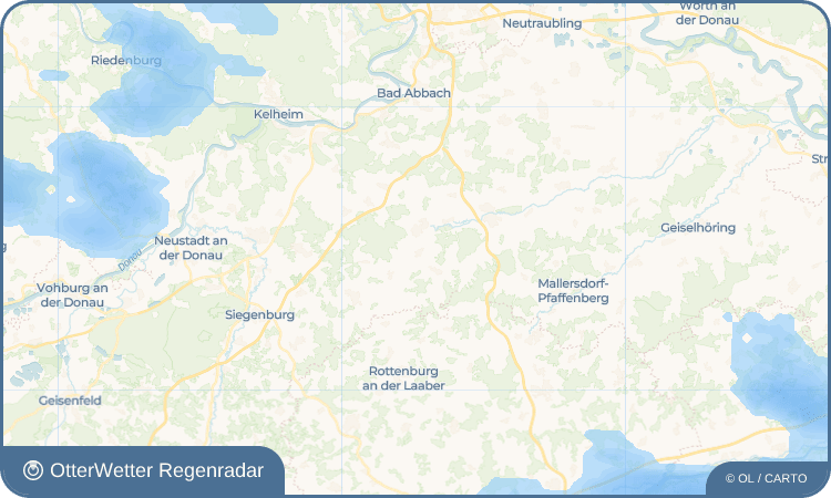OtterWetter Regenradar-Widget Sandsbach