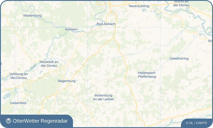 Wetter-Widget-Vorschau mit Vorhersagedaten für Sandsbach