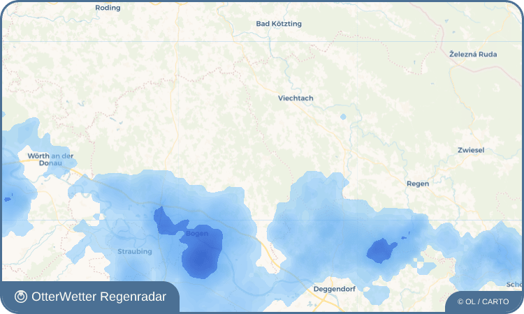 OtterWetter Regenradar-Widget Sankt Englmar