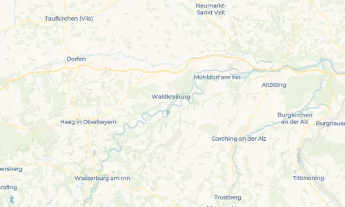 Regenradar Vorschaubild - Aktuelle Niederschläge in Sankt Erasmus und Umgebung