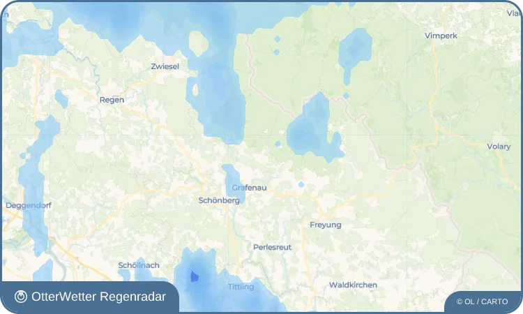 Wetter-Widget-Vorschau mit Vorhersagedaten für Sankt Oswald
