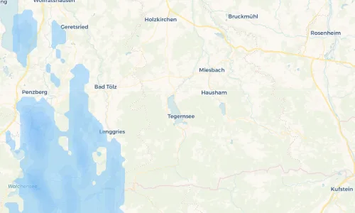 Regenradar Vorschaubild - Aktuelle Niederschläge in Sankt Quirin und Umgebung