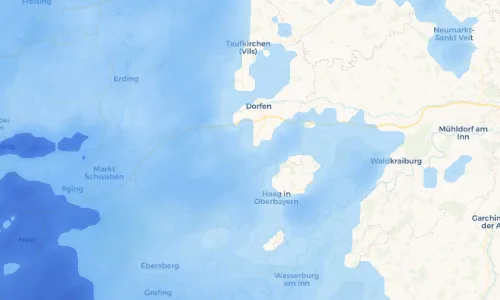 Regenradar Vorschaubild - Aktuelle Niederschläge in Sankt Wolfgang und Umgebung