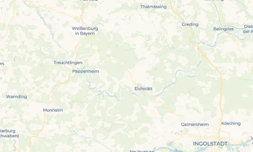 Regenradar Vorschaubild - Aktuelle Niederschläge in Sappenfeld und Umgebung