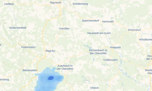 Regenradar Vorschaubild - Aktuelle Niederschläge in Sassenreuth und Umgebung