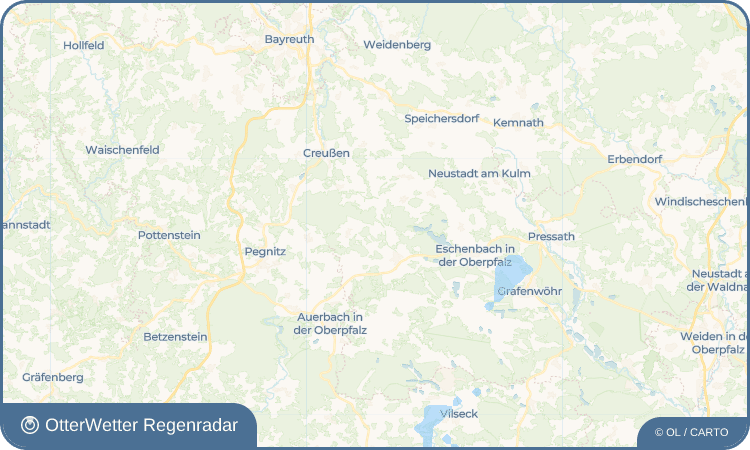 OtterWetter Regenradar-Widget Sassenreuth