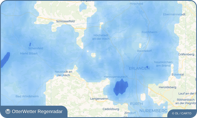 OtterWetter Regenradar-Widget Sauerheim