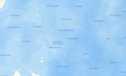 Regenradar Vorschaubild - Aktuelle Niederschläge in Sauernheim und Umgebung