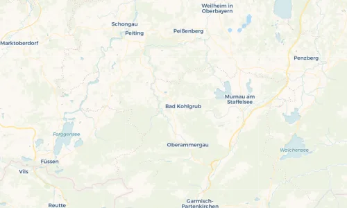 Regenradar Vorschaubild - Aktuelle Niederschläge in Saulgrub und Umgebung