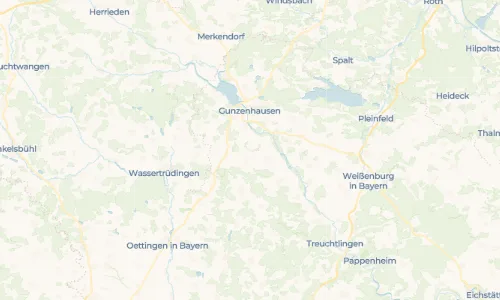 Regenradar Vorschaubild - Aktuelle Niederschläge in Sausenhofen und Umgebung