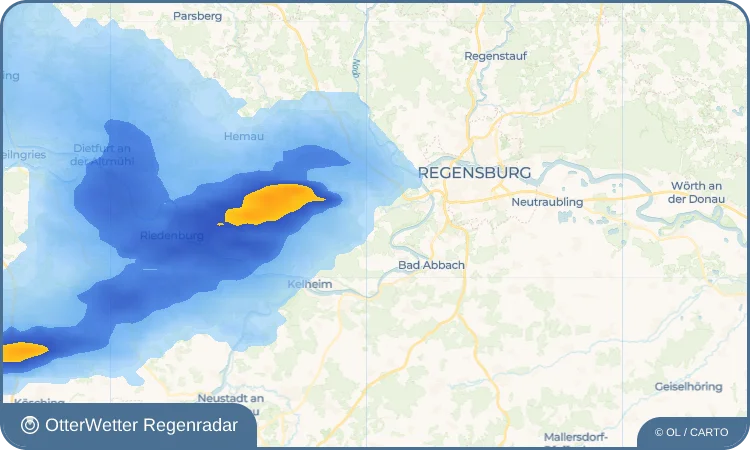 Widget-Vorschau für Saxberg Wetter-Widget-Vorschau mit Vorhersagedaten für Saxberg