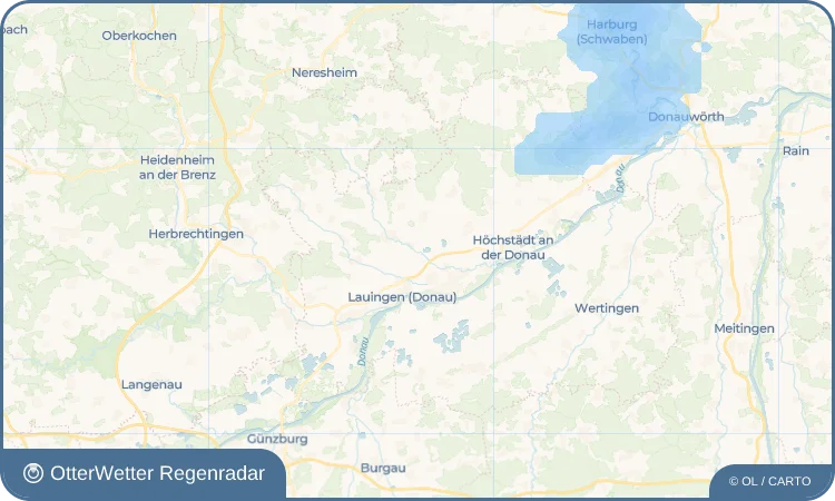 Wetter-Widget-Vorschau mit Vorhersagedaten für Schabringen