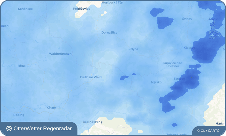 OtterWetter Regenradar-Widget Schachten