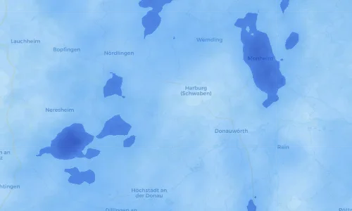 Regenradar Vorschaubild - Aktuelle Niederschläge in Schaffhausen und Umgebung