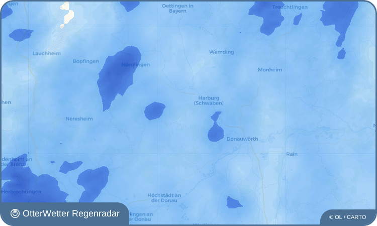 OtterWetter Regenradar-Widget Schaffhausen