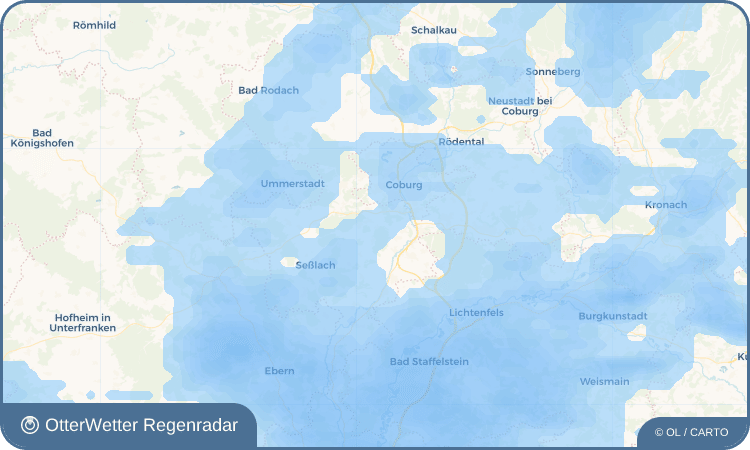OtterWetter Regenradar-Widget Schafhof