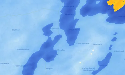 Regenradar Vorschaubild - Aktuelle Niederschläge in Schamelsberg und Umgebung