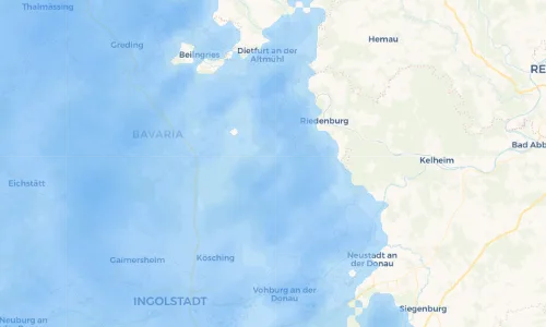 Regenradar Vorschaubild - Aktuelle Niederschläge in Schamhaupten und Umgebung