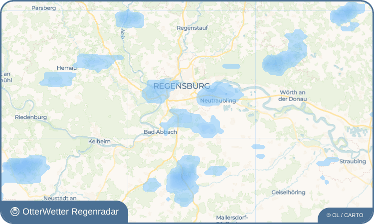 OtterWetter Regenradar-Widget Scharmassing