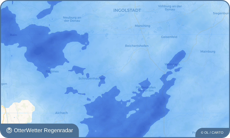 Wetter-Widget-Vorschau mit Vorhersagedaten für Schenkenau