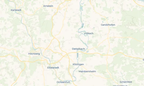 Regenradar Vorschaubild - Aktuelle Niederschläge in Schernau und Umgebung