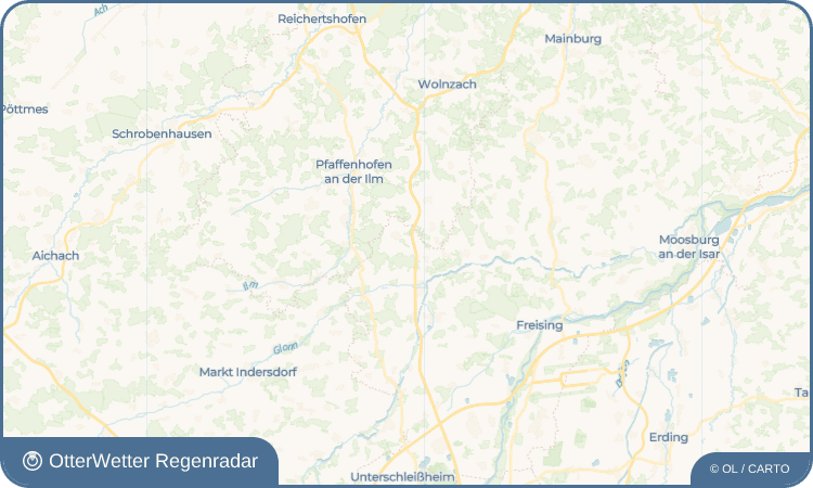 OtterWetter Regenradar-Widget Schernbuch