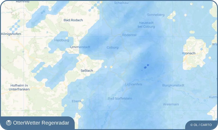 Wetter-Widget-Vorschau mit Vorhersagedaten für Scherneck